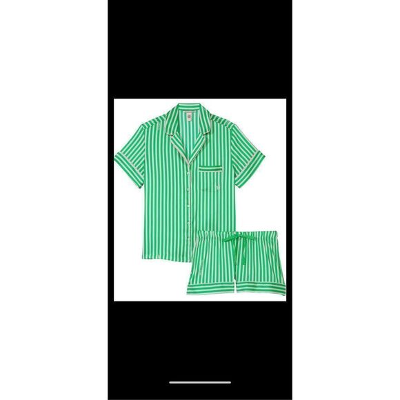 Victoria’s Secret satin two-piece pajama set. Size xxl - Picture 4 of 7